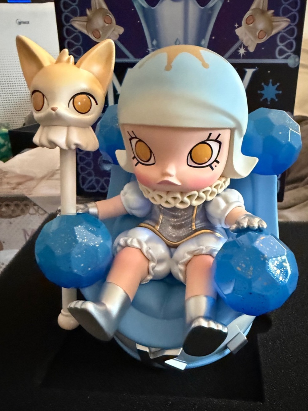 EXTREMELY RARE 2025  limited to 299 pieces worldwide MOLLY Galactic Queen blue.